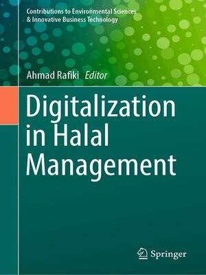 cover image of Digitalization in Halal Management